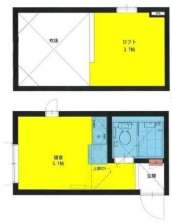 トスカの物件間取画像